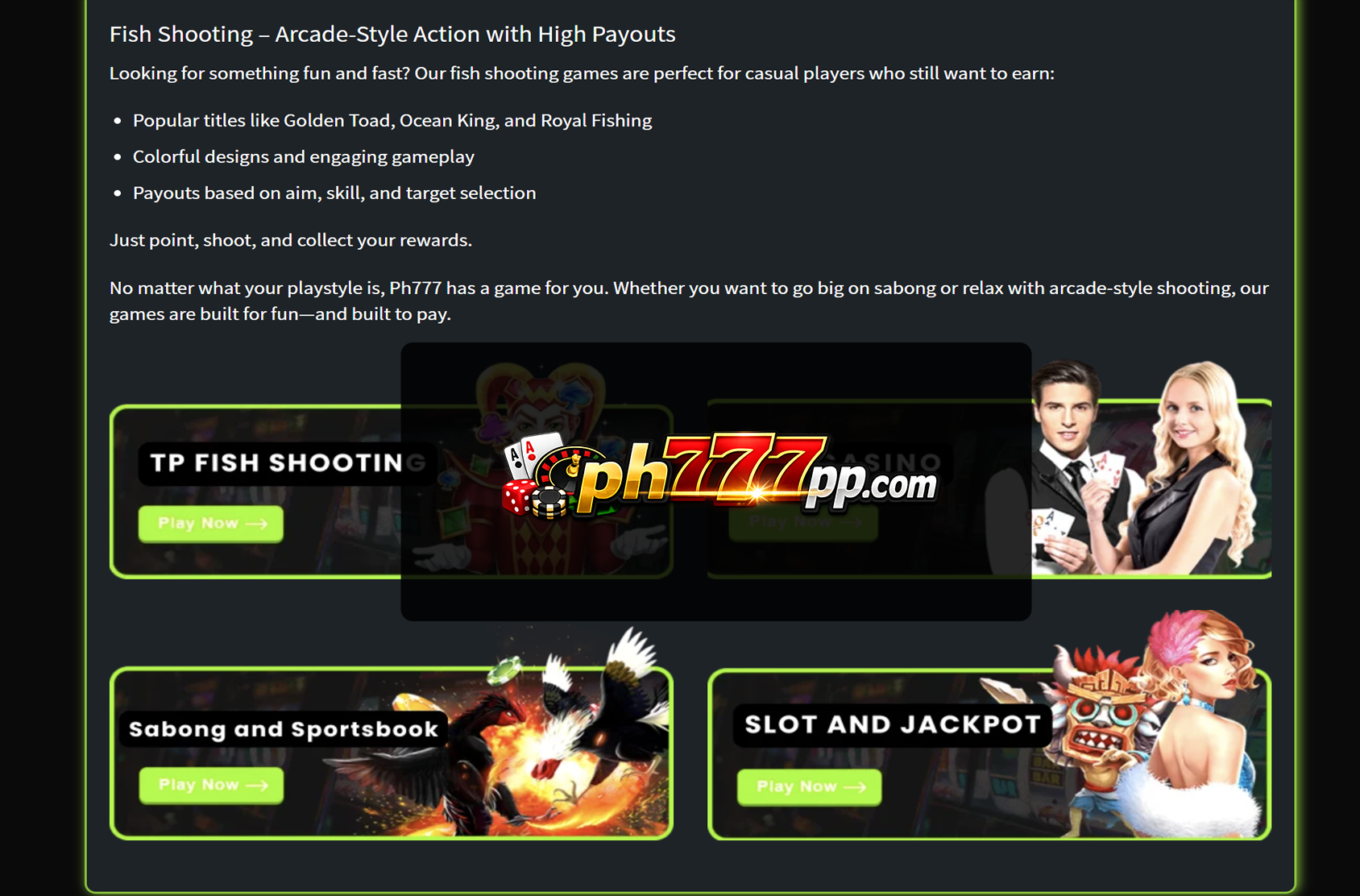 ⚡ Enjoy Effortless & Secure Transactions After Your ph777 login