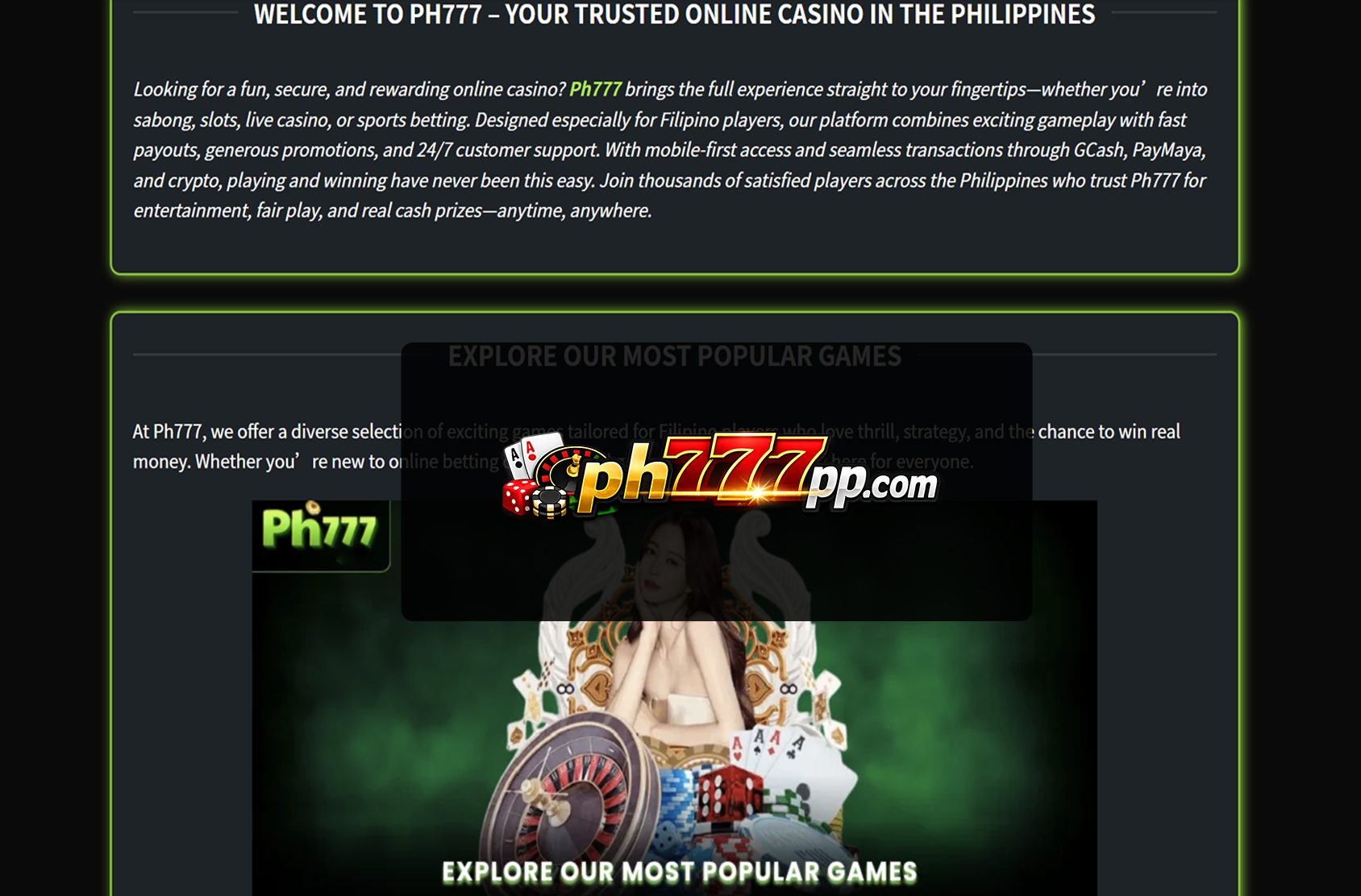 🔐 Simple & Secure ph777 login Process Built for Filipino Players